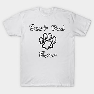 Best dad dog ever T-Shirt